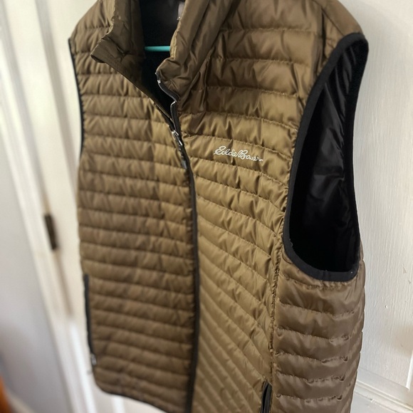 Eddie Bauer 650 Mens Brown Vest Size L - Picture 6 of 6